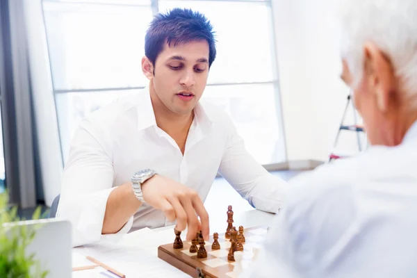 Handshake of businessmenoncepts - enfoque suave — Foto de Stock