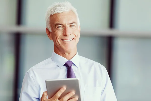 Éxito y profesionalidad en persona — Foto de Stock