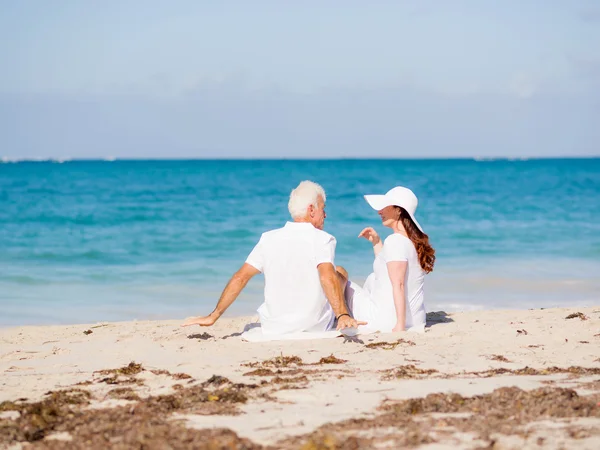 Net ons en de Oceaan — Stockfoto