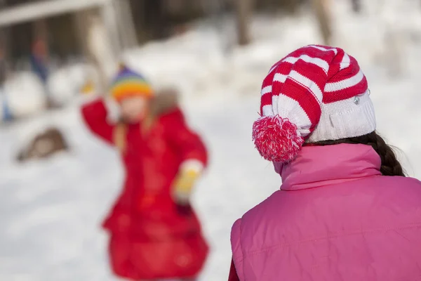 Winteraktivität — Stockfoto