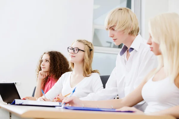 Students at lesson — Stock Photo, Image