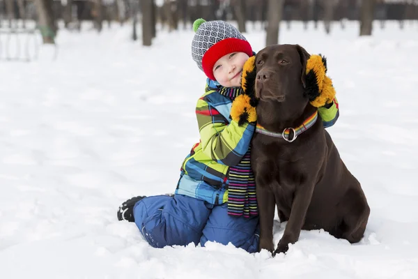 My best friend and I — Stock Photo, Image