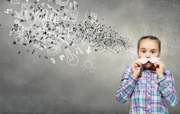 Ragazzo si diverte — Foto Stock