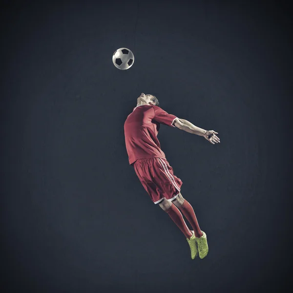Futbolcu — Stok fotoğraf