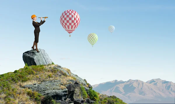 Suche nach Perspektiven — Stockfoto