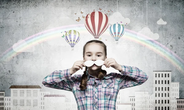 Kid having fun — Stock Photo, Image