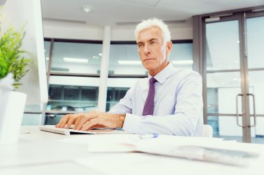 Başka bir office gün bilgisayar önünde