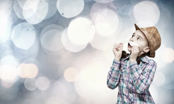 Kid having fun — Stock Photo, Image