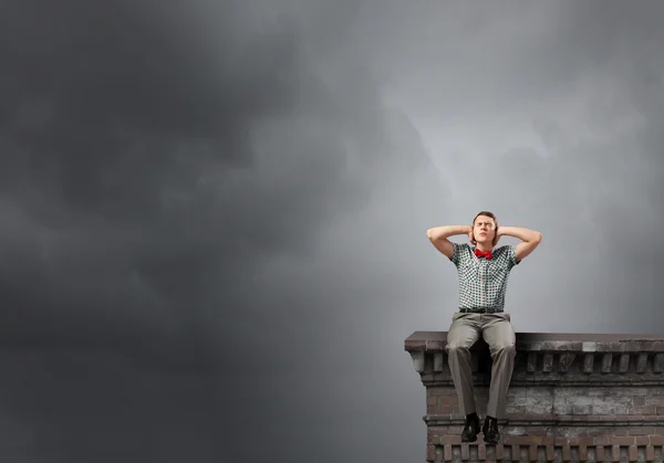 Ich will es nicht hören — Stockfoto