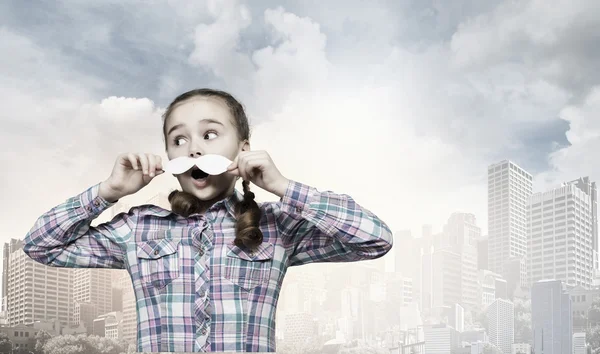 Kid having fun — Stock Photo, Image