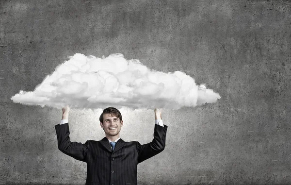 Il cloud computing — Foto Stock