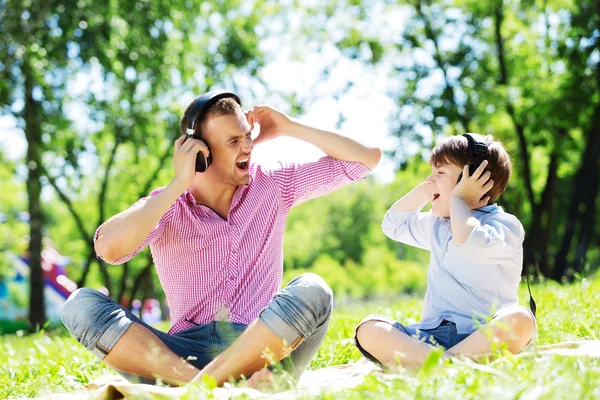 Wochenende im Park — Stockfoto