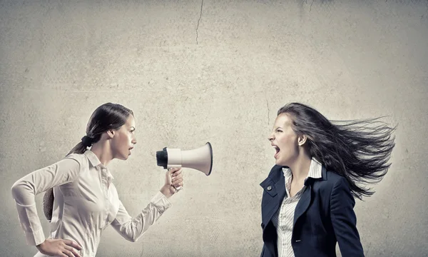 Gestão agressiva — Fotografia de Stock