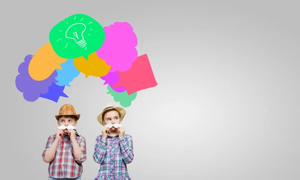 Kinderen hebben plezier — Stockfoto