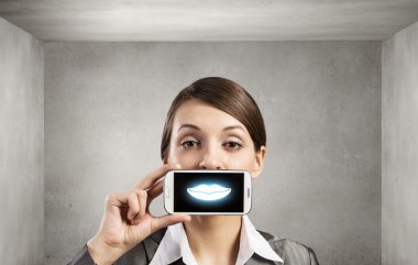 Cep telefonu gösteri