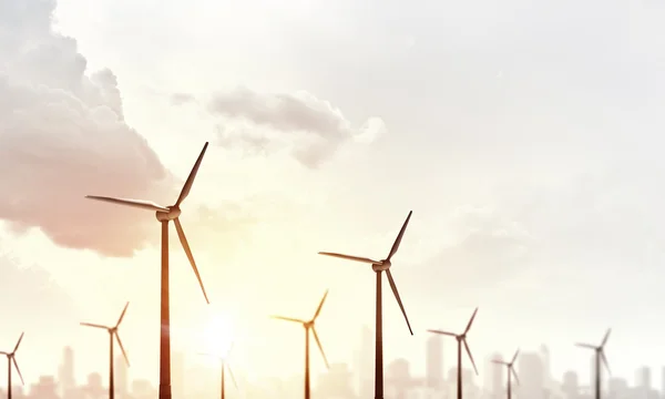 Alternative wind energy — Stock Photo, Image