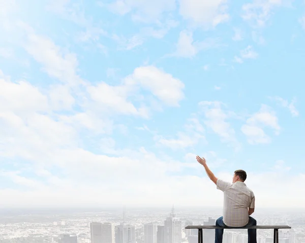 Fat man — Stock Photo, Image