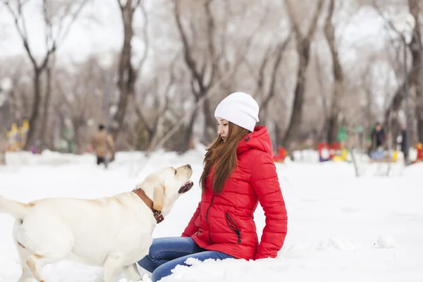 Winter activiteiten — Stockfoto