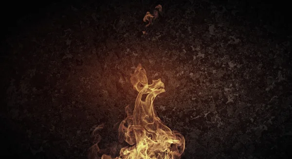 Fios fogosos abstratos — Fotografia de Stock