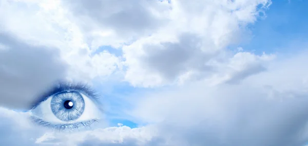 Eye of sky — Stock Photo, Image