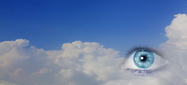 Occhio del cielo — Foto Stock