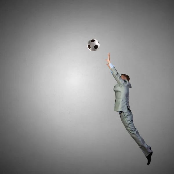 Football fan — Stock Photo, Image