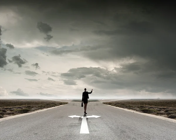 Wählen Sie Ihren Weg — Stockfoto