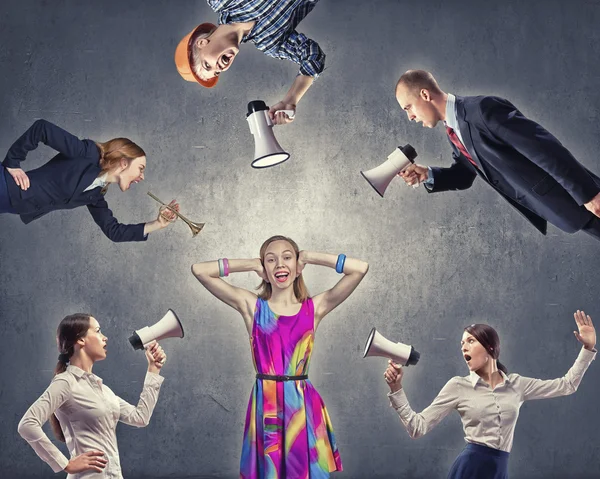 Niet bang te onderscheiden — Stockfoto