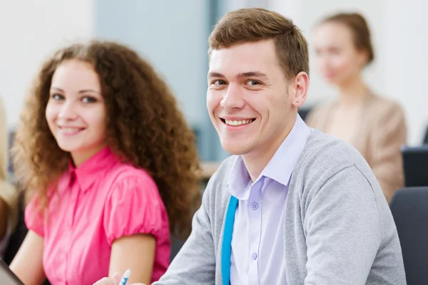 Studenter på lektion — Stockfoto