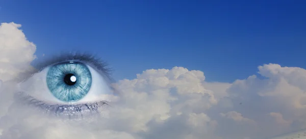 Occhio del cielo — Foto Stock