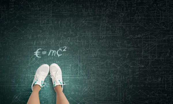 Formula in physics — Stock Photo, Image