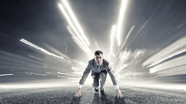 Pronti a correre. — Foto Stock