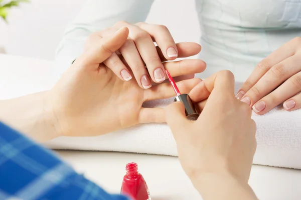 In nail salon — Stock Photo, Image