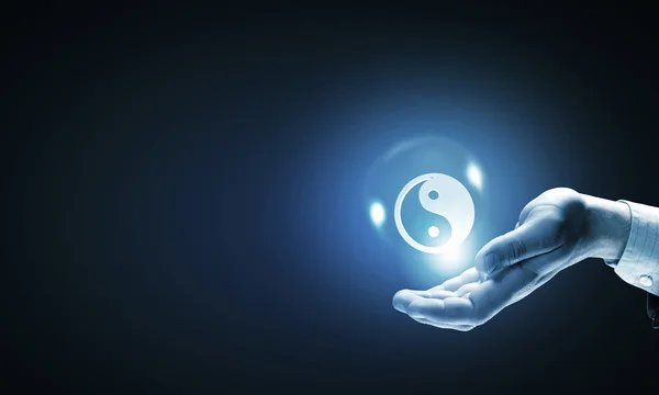Yin yang filozófia — Stock Fotó