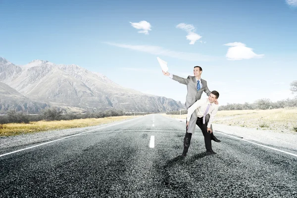 Lascia che gli altri lavorino — Foto Stock