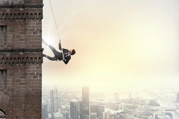 Die Spitze erreichen — Stockfoto