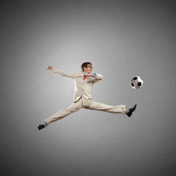 Football fan — Stock Photo, Image