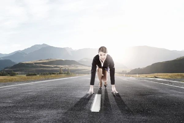 Laufbereit — Stockfoto