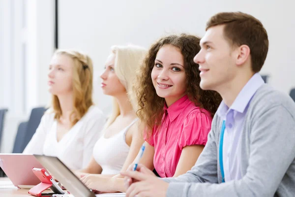 Studenter på lektion — Stockfoto