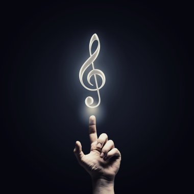 Müzik konsepti simgesi