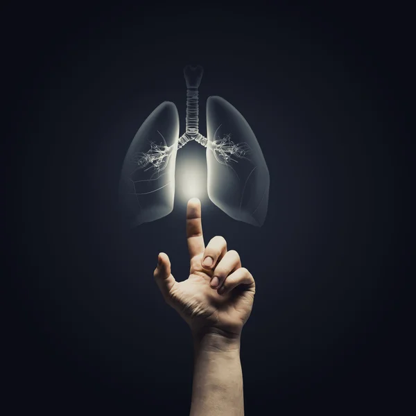 Lungs health — Stock Photo, Image