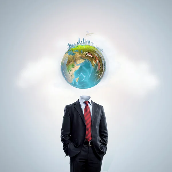 Global thinking — Stock Photo, Image