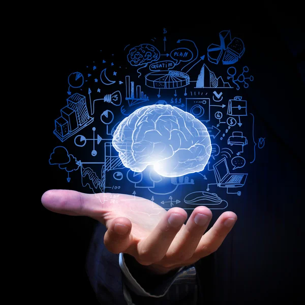 Human brain — Stock Photo, Image