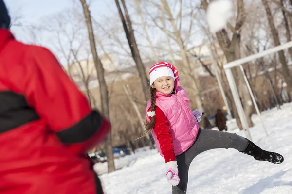 Winter activity — Stock Photo, Image