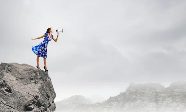 Iedereen luisteren — Stockfoto