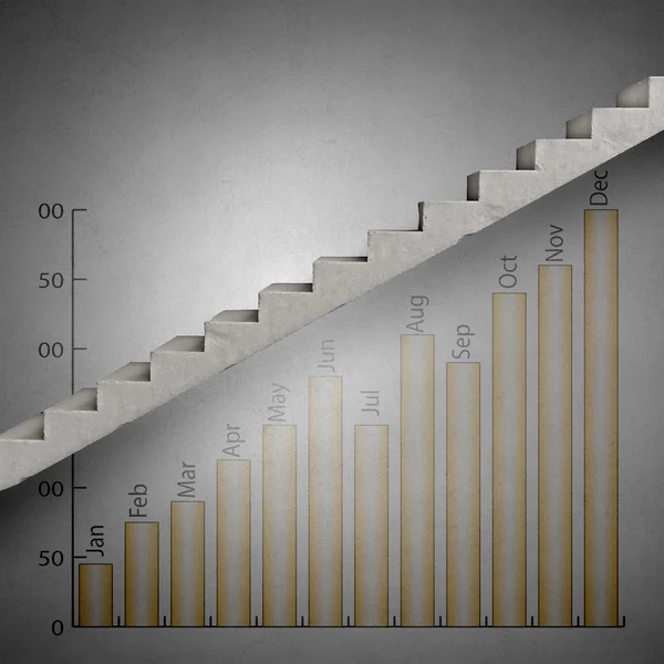 Escalera de crecimiento —  Fotos de Stock