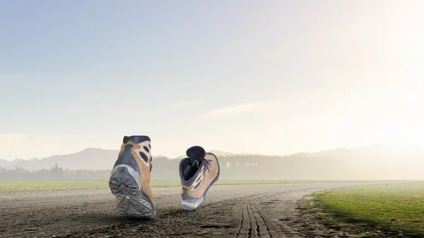 Walking shoes — Stock Photo, Image