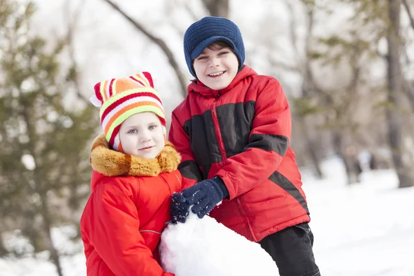 Invierno juegos activos —  Fotos de Stock