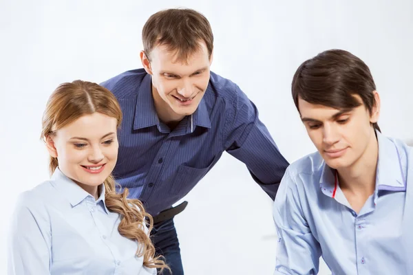 Zusammenarbeit für produktive Arbeit — Stockfoto