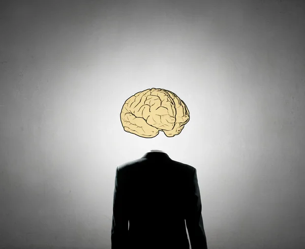 Omul cu o minte mare — Fotografie, imagine de stoc